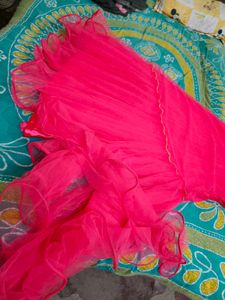 Hot Pink Lehenga skirt
