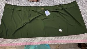 Wrap Skirt With Strings And Button