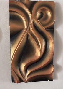 4Leaf Vein Pattern 3D Wall Art |3DLeaf Wal