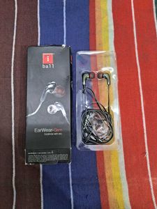 I Ball Wired Earphone New