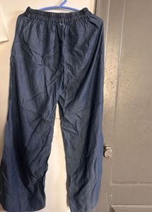 Stylish Blue Wide Leg Pants