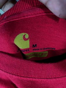 Red Carhartt Pocket T-Shirt