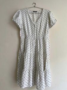 Polka Dot Tiered Dress