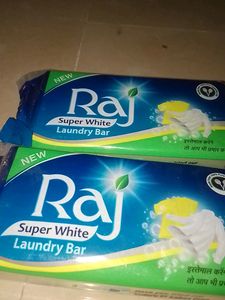 Raj Super White Laundry Bar