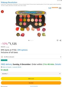 Finding Nemo Eye Shadow Palette