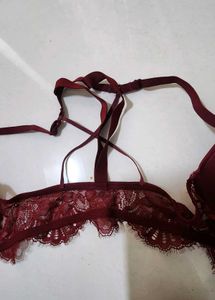 Front Closure Seduction Net Bra