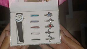 Gift Set Jewellery And Watch Strap