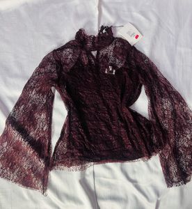 Mesh Lace Top