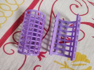 Hair Curling Rolls 6 Large , 12 Small