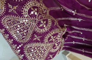 Wedding Wear Gown With Dupatta Sets Xxl