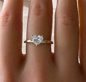 Heart Stone Adjustable Ring