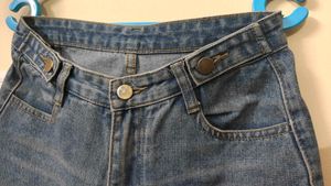 Urbanic - Straight Wide Leg Denim Jeans