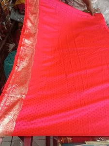 Red Banarasi Saree