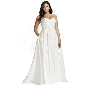 long white gown