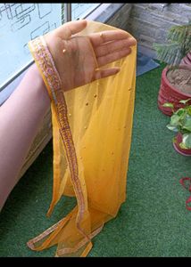 Mustard Embroidered Suit