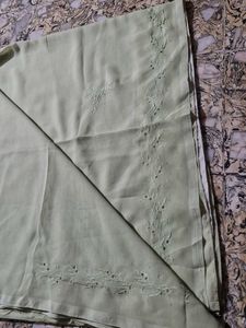 Elegant Green sari
