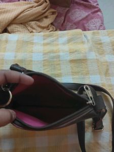 Brown Crossbody Sling Bag