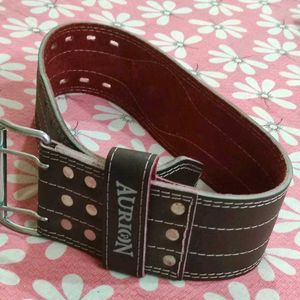 Aurion Leather Weight Lifting Belt