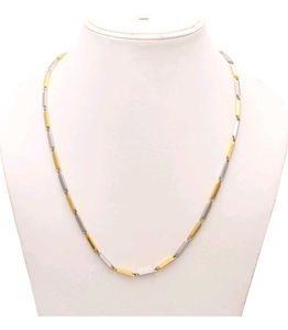 Two-Tone Chain Necklace
