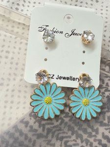 Daisy Flower Earrings
