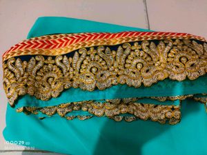Embroidered saree