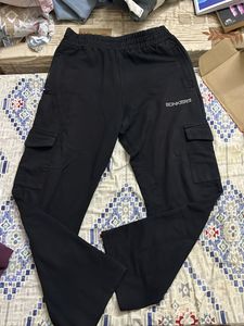 Combo Bonkers Black Cargo Sweatpants And Tshirt