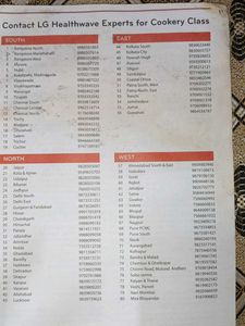 LG Convection Microwave Recipe Book
