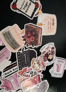 Dark Novel Theme Stickers