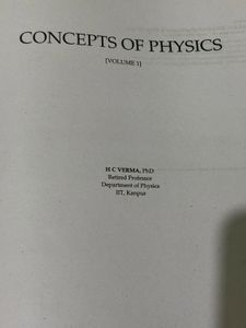 2 Set  Concepts of Physics HC Verma C