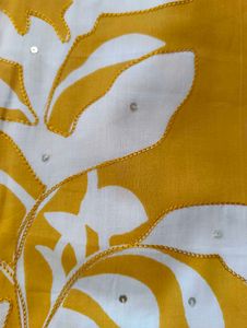 Floral Embroidered Fabric