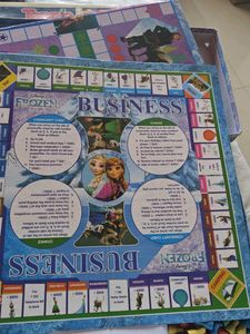 4-in-1 Board Game Frozen Theme