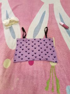Purple Heart Print Cami