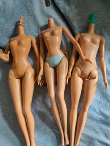 Lot of 6 Barbie Doll Bodies