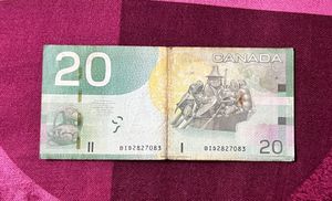 20 Dollars Canadian