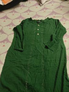 Green Kurta Set