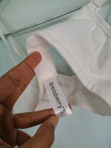 White Comfort Bra