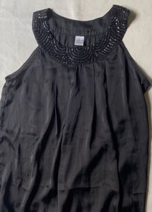Black Beaded Top