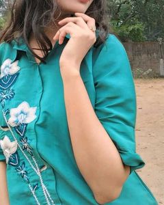 Green Floral Co-ord Set