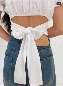 White Crop Top