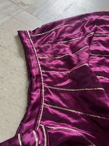 Maroon Lehenga Choli Set