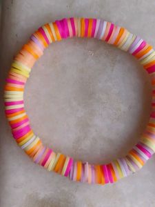 aesthetic handmade clay bead preppy bracelet