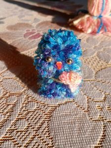 Handmade Yarn Bird Set
