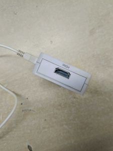 Mini hdmi to av convertor.