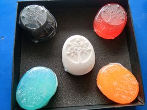 5 Organic Fruit Soaps@₹250