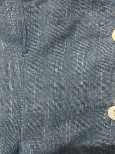 Blue Puff Sleeve Top