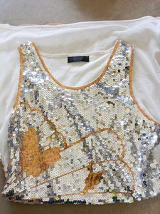 Silver Sequence Dress