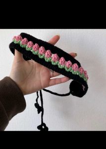 Crochet Tulip Headband 🌷🤗