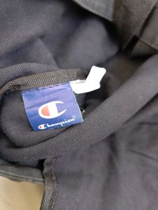 Champion Black Tote Bag