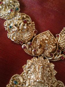 Long Temple Jewellery Set