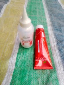 OXYGLOW STRAIGHTENING CREAM & NEUTRALIZER 😍🥰